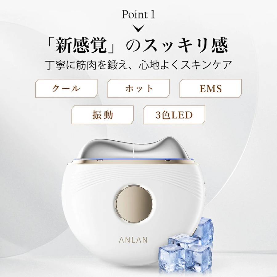 ANLAN 美顔器 専用ケース付き Amazon.co.jp: ANLAN 美顔器 美顔ローラー かっさ リフトケア
