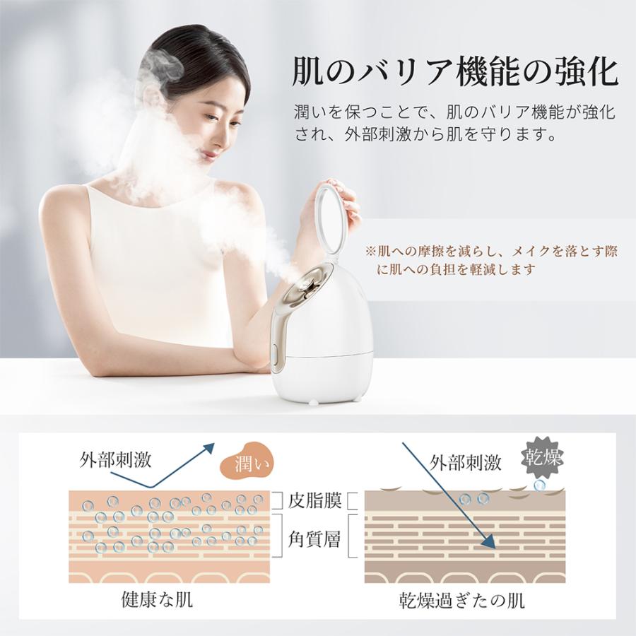 ANLAN フェイススチーマー 美顔器 ANLAN（アンラン） フェイススチーマー 美顔器 スチーマー 毛穴ケア 顔