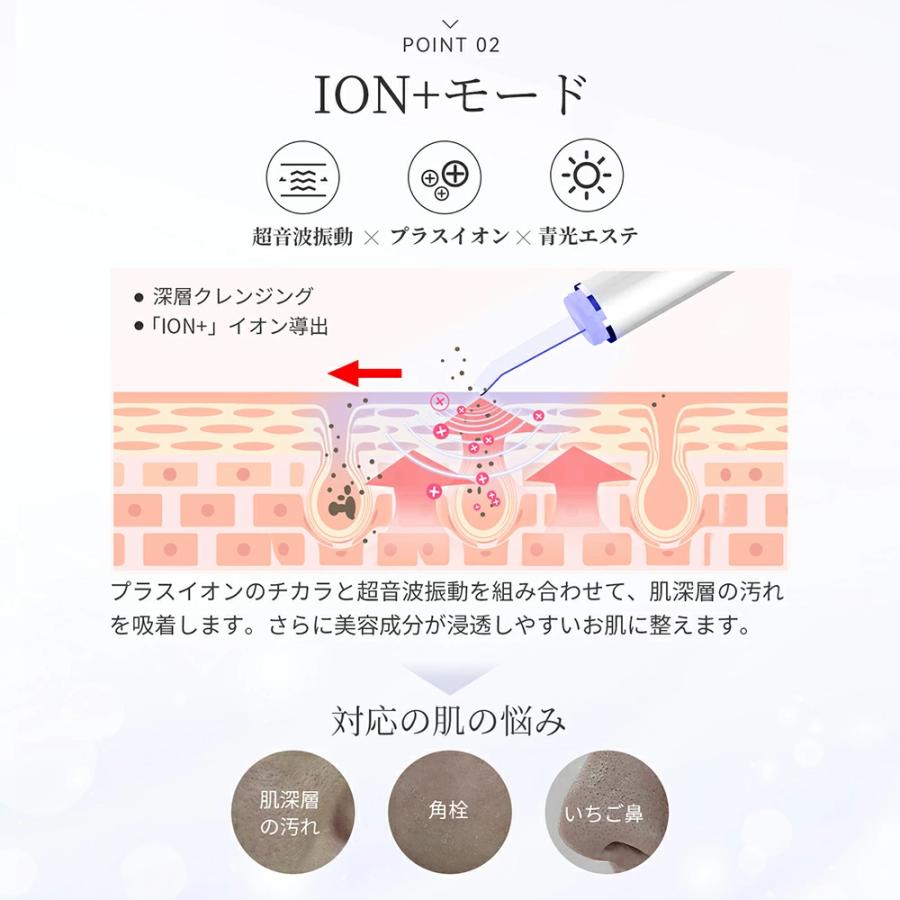 ANLAN（アンラン） ウォーターピーリング ems 美顔器 鼻 黒ずみ 毛穴 