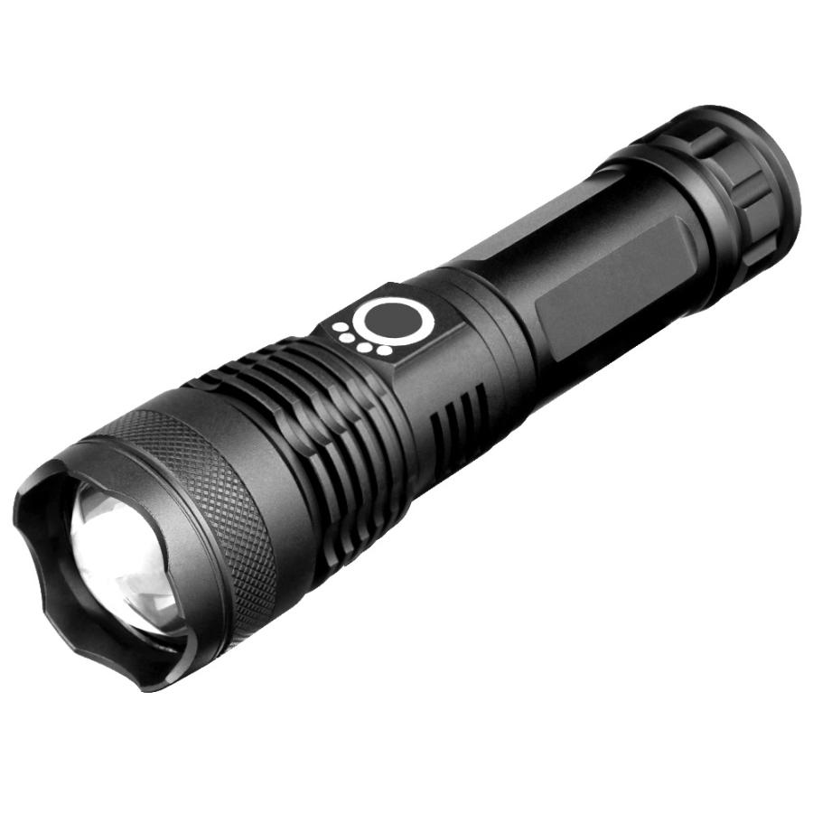 懐中電灯 led 強力 ルーメン ledライト 充電式 小型 防水 高輝度