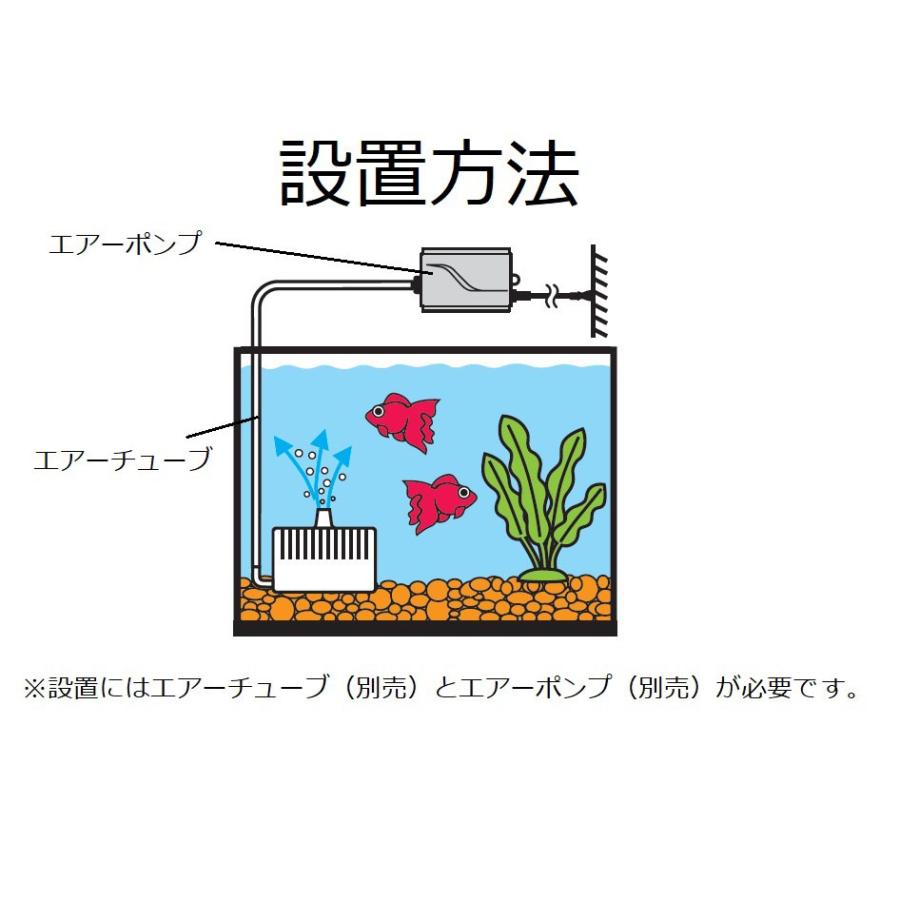 GEX GEX ロカボーイS 39cm(約23L)以下水槽用エアーリフト