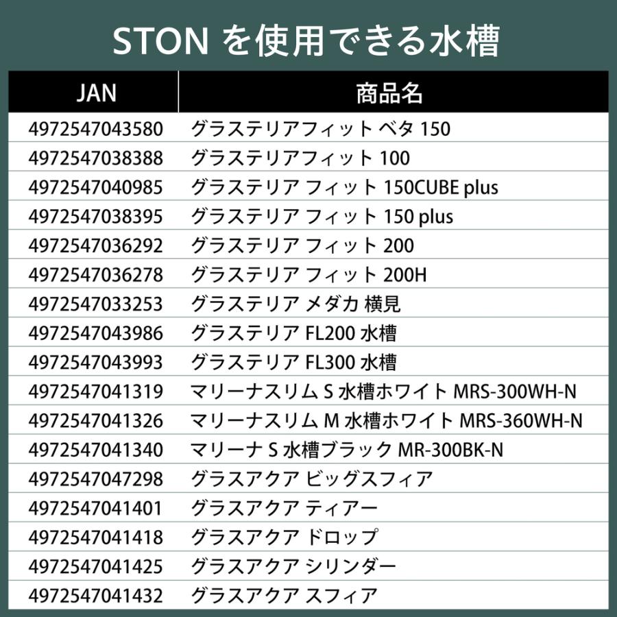 GEX（ジェックス） サイドフローフィルター ストン STON 小型水槽用