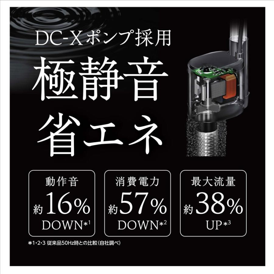 GEX（ジェックス） スリムフィルターDC-X SS1 水容量12リットル以下の