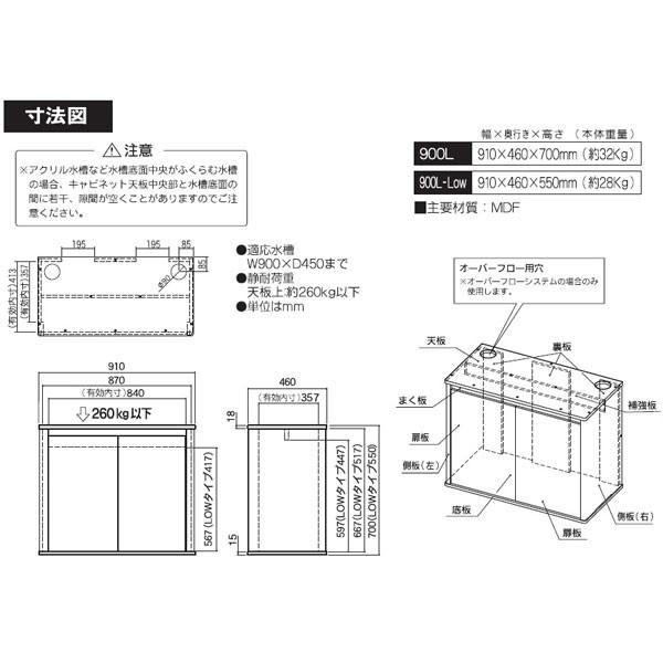 送料無料　コトブキ　プロスタイル　９００Ｌ　黒木目　同梱不可　到着日時指定不可　北海道・沖縄・離島、別途送料｜tropicalworld｜02