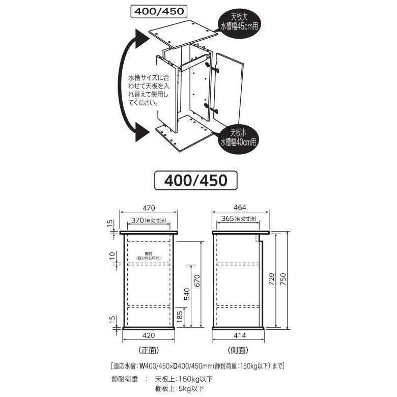 コトブキ工芸 コトブキ プロスタイル 400/450SQ ブラック 同梱