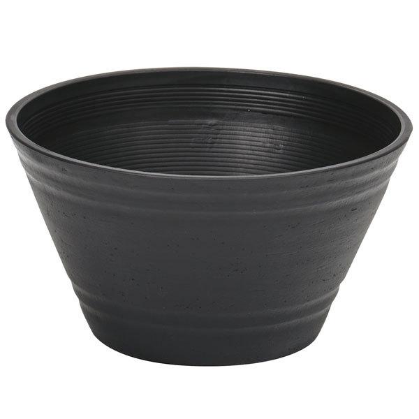 コトブキ　めだか円水鉢　黒　径２７cm　樹脂製メダカ鉢