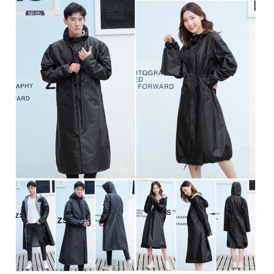 レインウェア レティース 現品 メンズ 男女兼用 雨具 おしゃれ レインパーカー 軽量 通学 防風 ロング丈 撥水加工 通勤 レインコート ポンチョ コンパクト