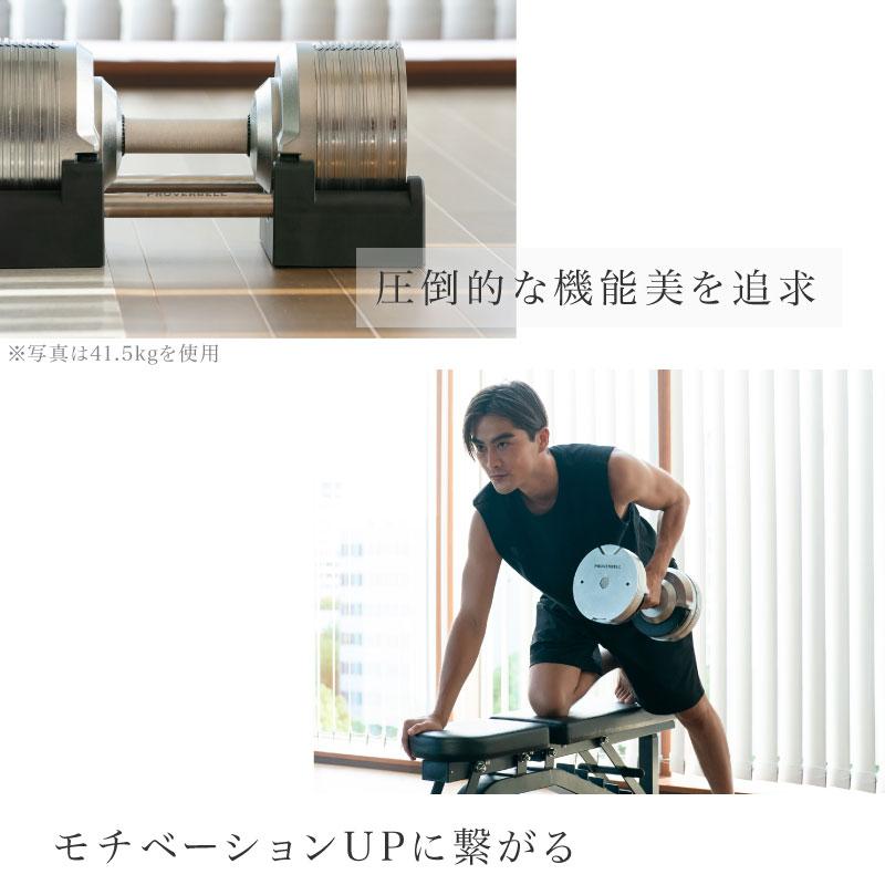 NEW）プロバーベル32.5kg 20段階調節 2個セット PROVERBELL 可変式