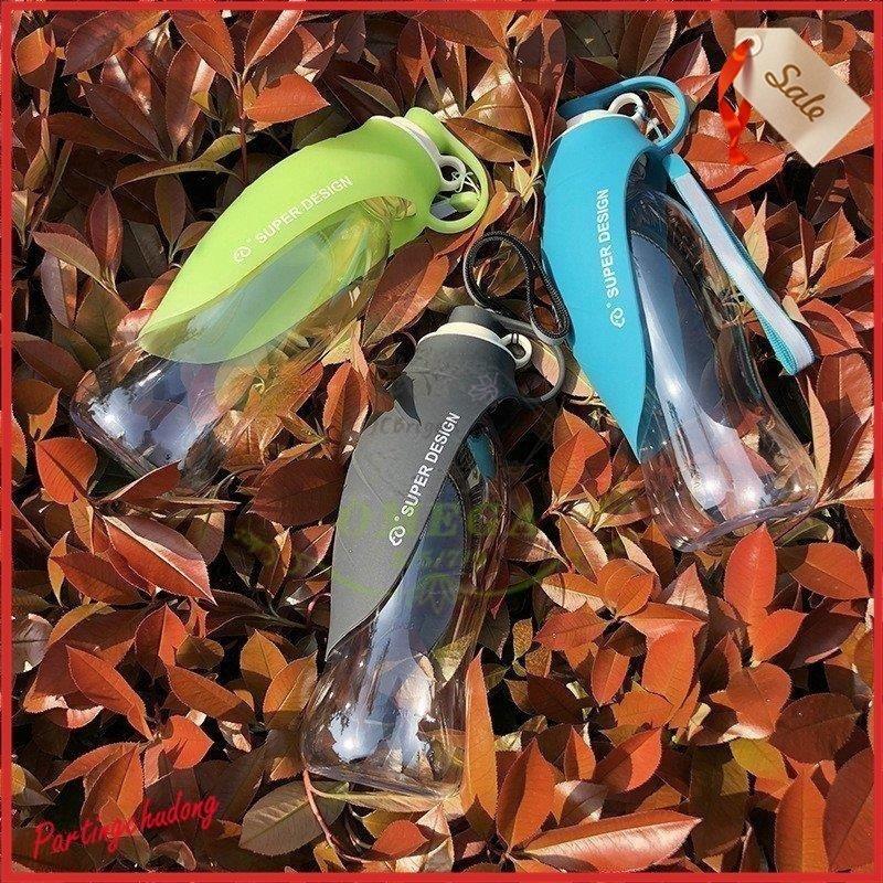 ペット用 携帯水飲み ペット給水器 ウォーターボトル 水漏れ防止 カップ付き水飲み お散歩 旅行 ランニング アウトドア 犬用 猫用 全店販売中