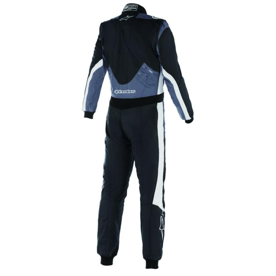 アルパインスターズ レーシングスーツ 【FIA公認】GP PRO COMP v2 SUIT FIA公認 (8856-2018規格) ブラック / アスファルト / ホワイト (1128)の画像