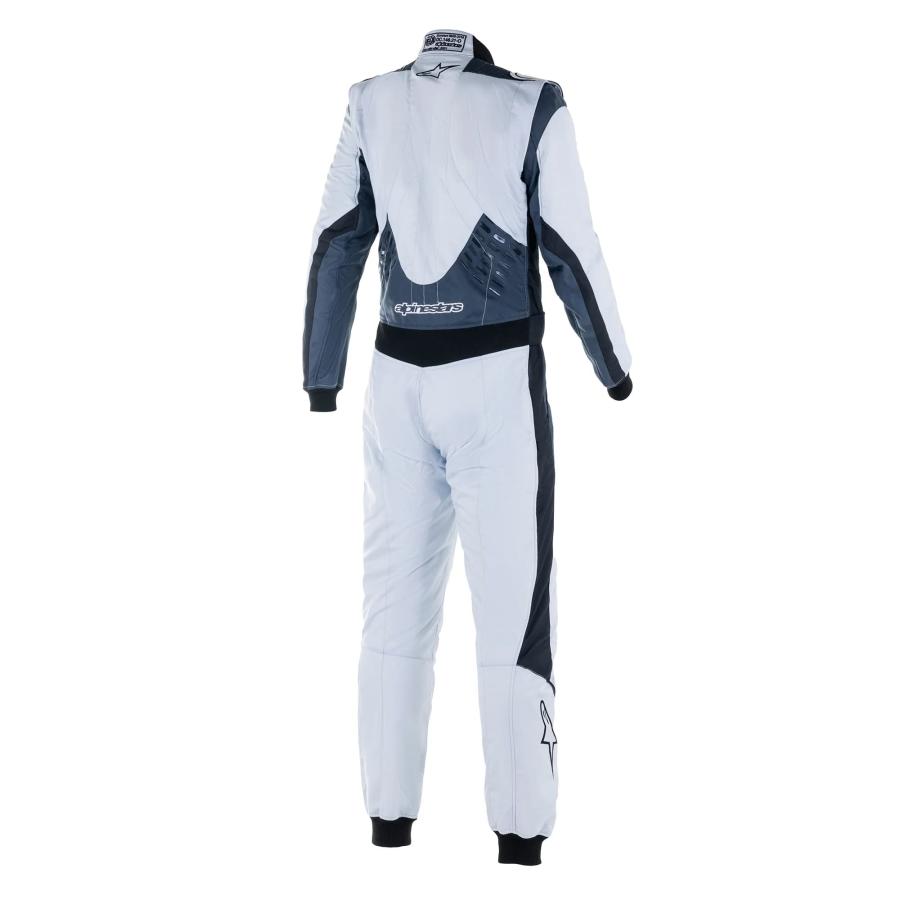 アルパインスターズ レーシングスーツ 【FIA公認】GP PRO COMP v2 SUIT FIA公認 (8856-2018規格) シルバー / ブルー / アスファルト / ブラック (1904)の画像