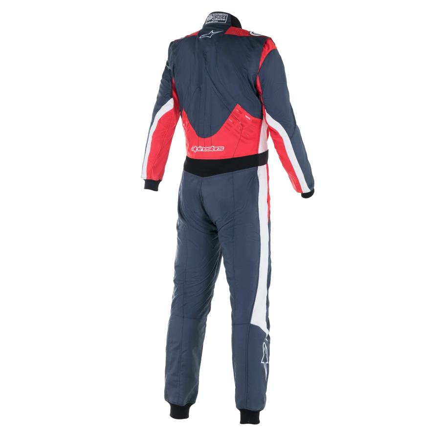 アルパインスターズ レーシングスーツ 【FIA公認】GP PRO COMP v2 SUIT FIA公認 (8856-2018規格) アスファルト / レッド / ホワイト (9122)の画像