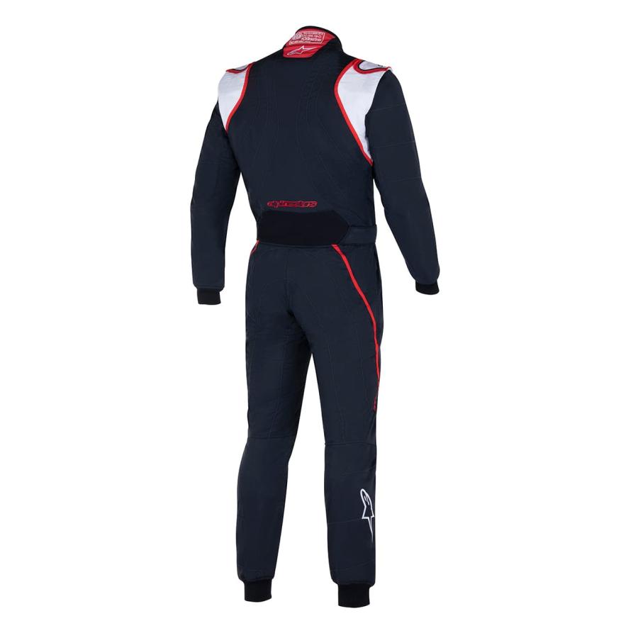 アルパインスターズ レーシングスーツ 【FIA公認】GP RACE v2 SUIT FIA公認 (8856-2018規格) ブラック / ホワイト / レッド(123)の画像