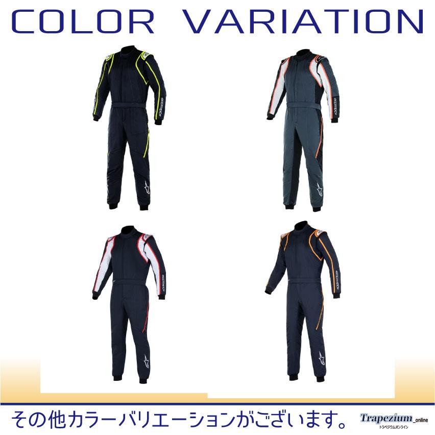 アルパインスターズ レーシングスーツ 【FIA公認】GP RACE v2 SUIT FIA公認 (8856-2018規格) ブラック / ホワイト / レッド(123)の画像