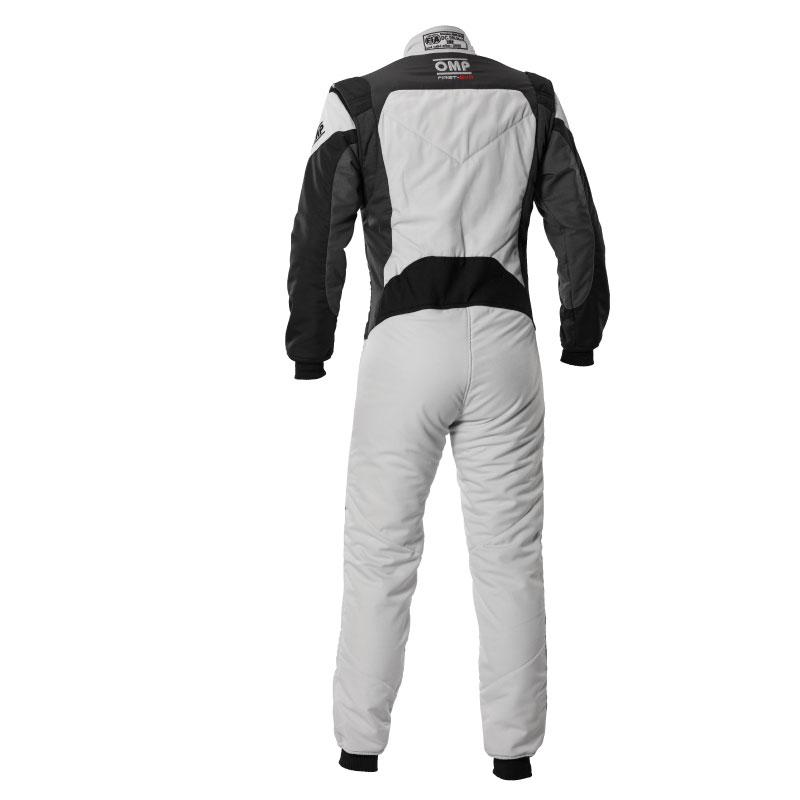 OMP レーシングスーツ 【FIA公認】FIRST EVO SUIT  (8856-2018規格) グレー / ブラック(089)の画像