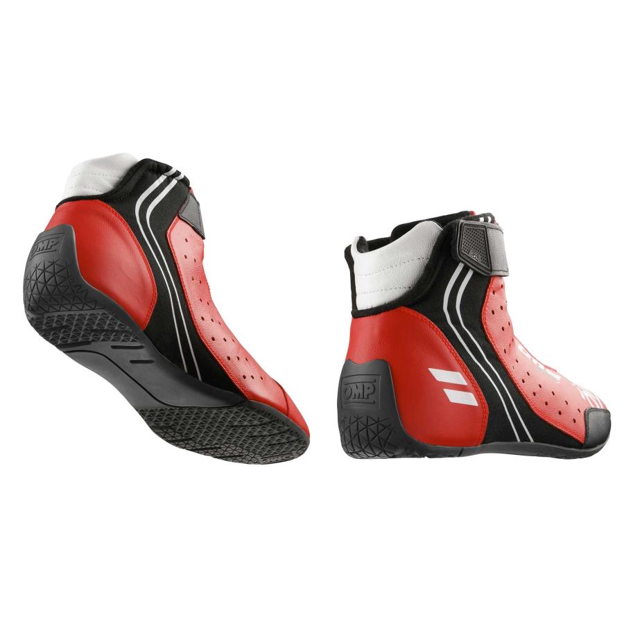 OMP レーシングシューズ 【FIA公認】 ONE EVO X SHOES ワン エボ X (8856-2018規格) レッド(061)_2