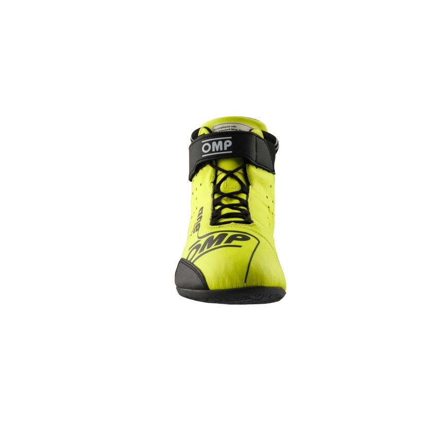OMP レーシングシューズ 【FIA公認】 ONE EVO X SHOES ワン エボ X シューズ 2024 FIA公認 (8856-2018規格) 蛍光イエロー(099)_1