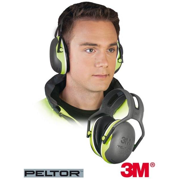 3M スリーエム PELTOR ペルター 防音 イヤーマフ ヘッドホン グリーン X4A 騒音 ライブ 耳栓 自習 勉強 射撃 集中 睡眠 安眠 聴覚過敏 自閉症｜trshop｜02