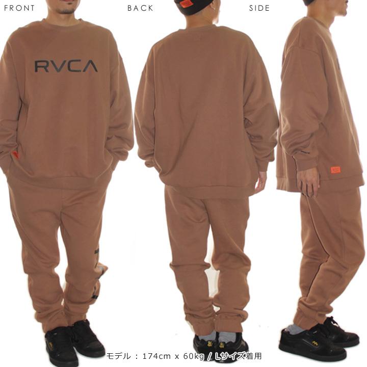 RVCA ルーカ トレーナー メンズ ブランド おすすめ レディース ユニセックス ロゴプリント ストリート サーフ サーフィン BIG RVCA CR BB042-002｜trsports｜09