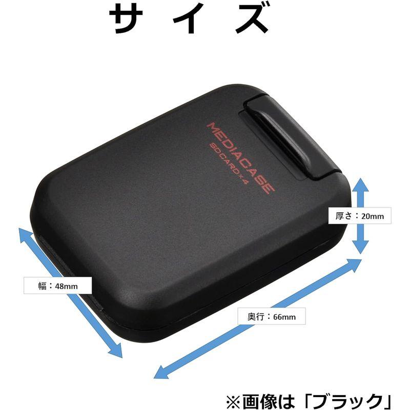 ハクバ HAKUBA ポータブルメディアケース S (SD/MicroSDカード用) 各4枚ずつ収納 ホワイト 帯電防止 衝撃吸収クッション｜trstore2310｜09