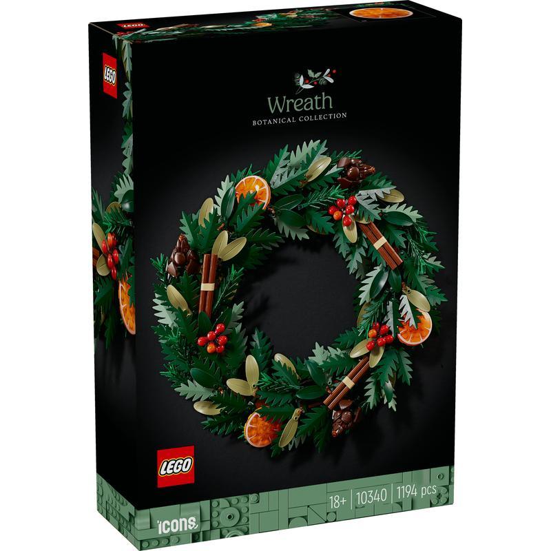 LEGO レゴ ボタニカル クリスマスリース 10340 【国内流通正規品 
