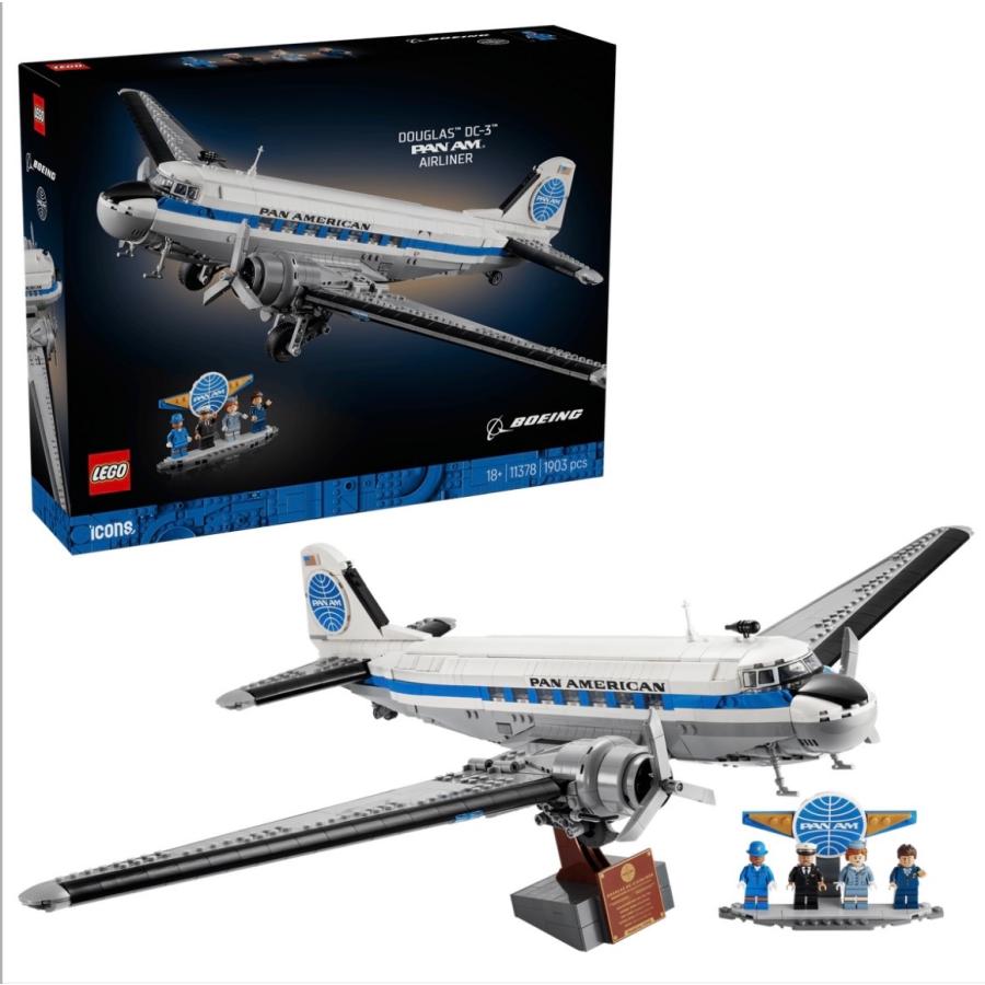 LEGO ICONS 2026.4.04発売 レゴ アイコン Douglas DC-3 PAN AM 旅客機