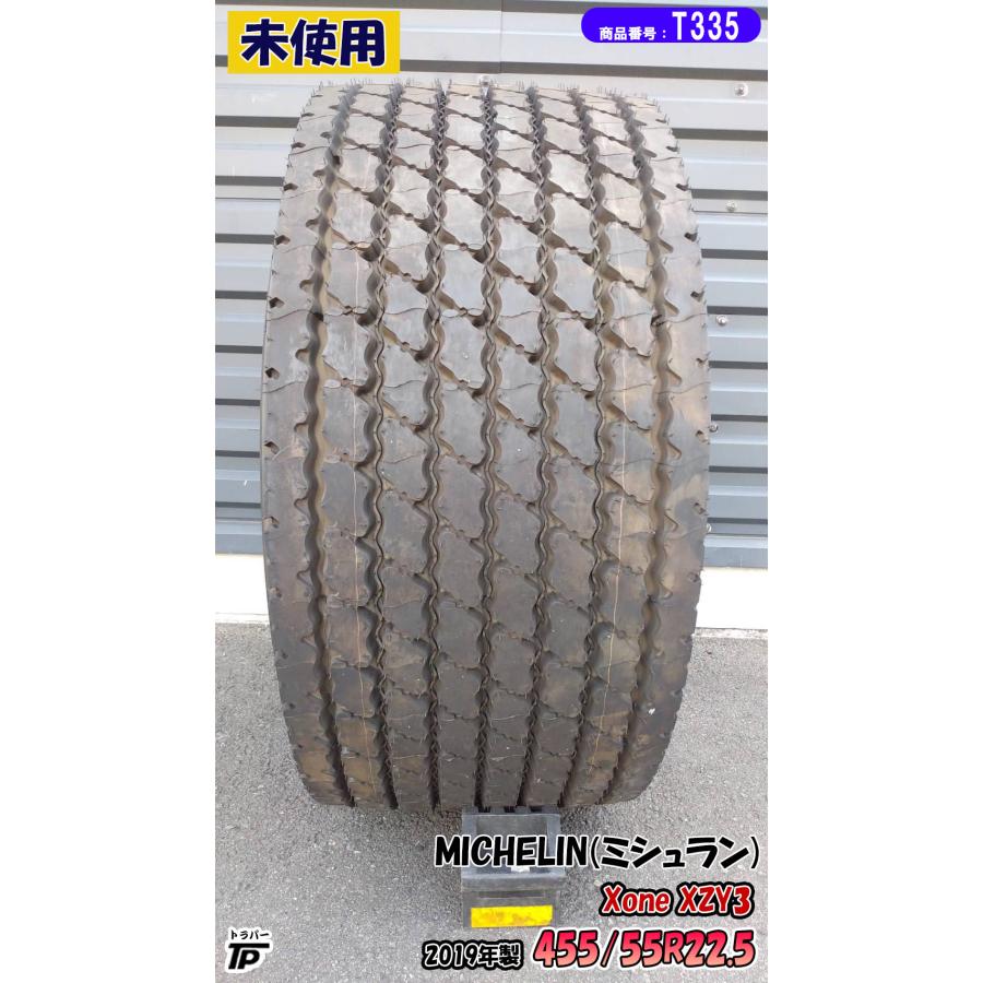 ミシュラン（MICHELIN） 未使用 シングル タイヤ 455/55R22.5 Xone