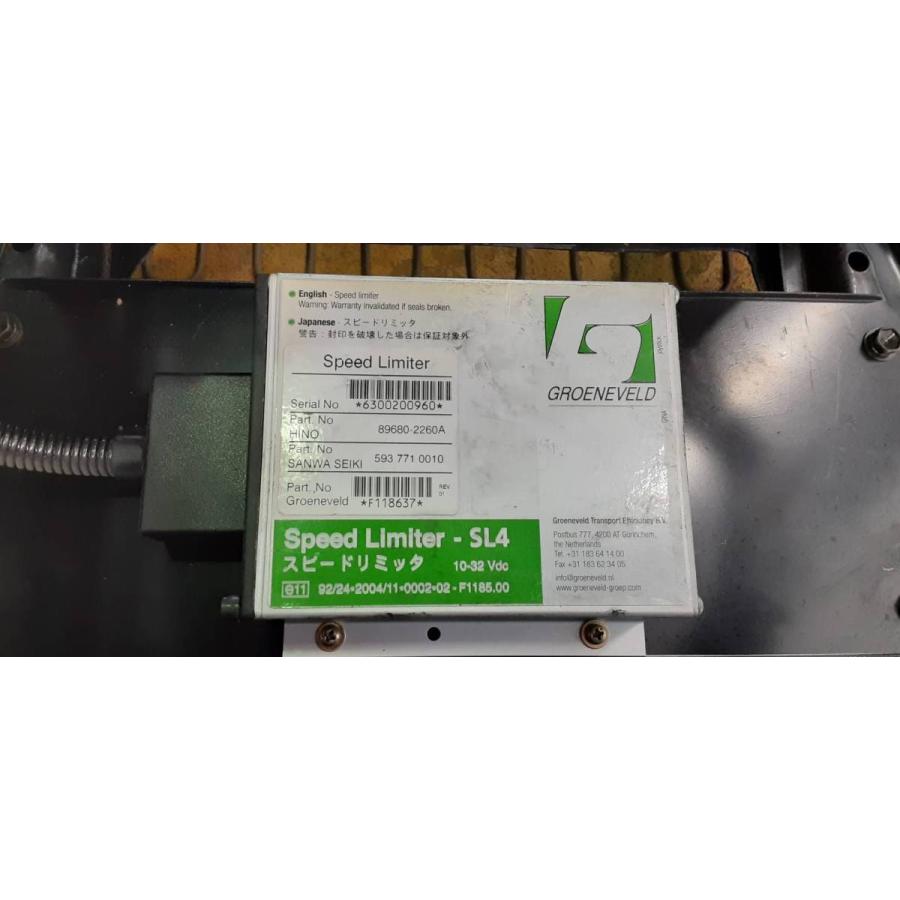 日野 プロフィア 助手席 速度抑制 リミッター付き 89680-2260A 左側 