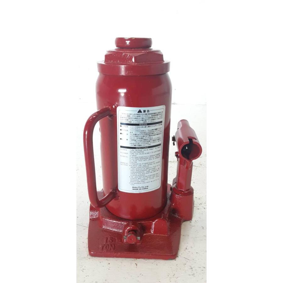 シンフー　ダルマジャッキ　１５トン トラック ダルマジャッキ ShinnFu 油圧 ジャッキ 15t 高さ約25cm〜50cm