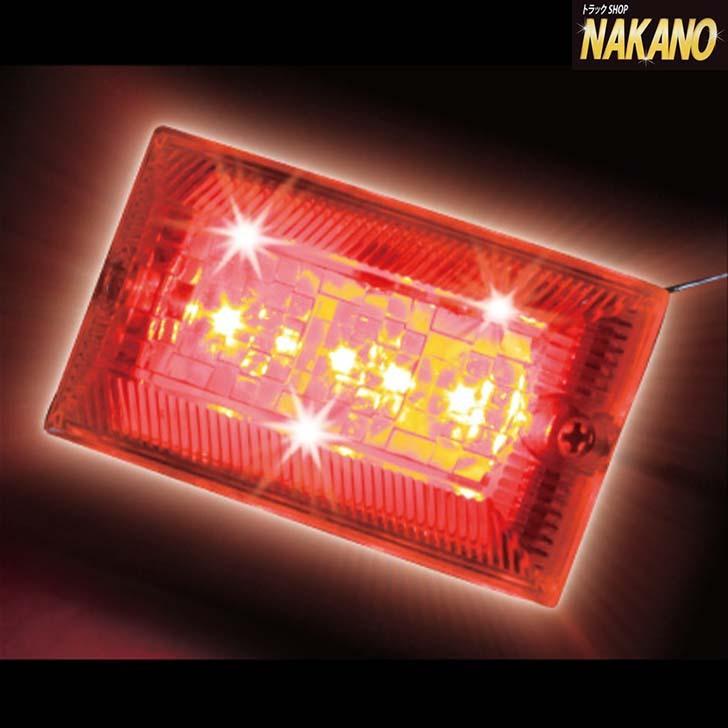 LEDマーカーランプ（LED3ハイパワーフラットマーカーランプ）6個セット ジェットイノウエ LED3 ハイパワーフラットマーカーランプNEO