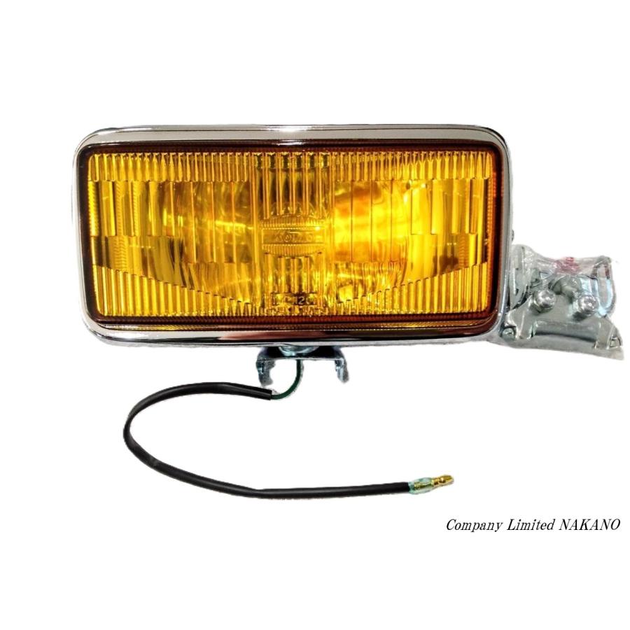 トラック用 小糸 角型 フォグランプ 12V 35W イエロー KLF-161Y トラック用 小糸 角型 フォグランプ 12V 35W イエロー KLF-161Y