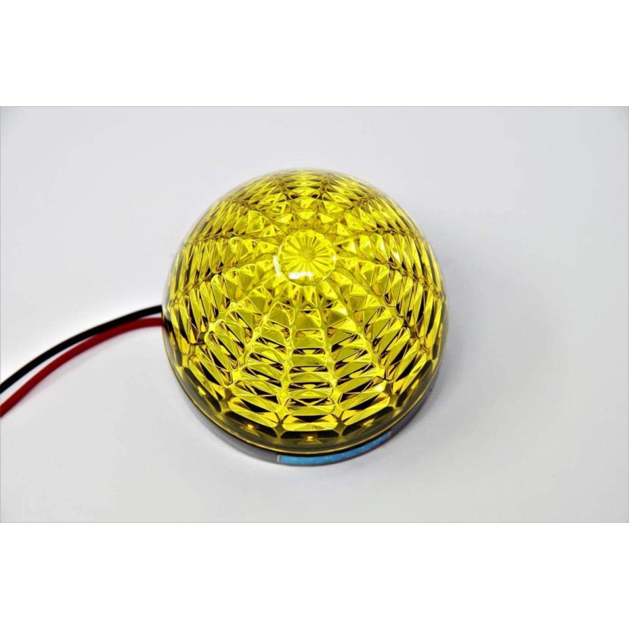 トラック用 LED クリスタル S マーカー 24V 黄色レンズ/イエロー トラック用 LED クリスタル S マーカー 24V 黄色レンズ/イエロー