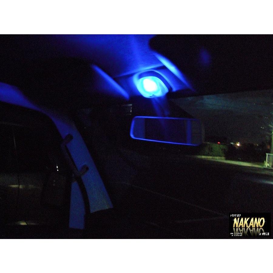 軽トラ専用ルームランプ 4箱 LED ジェットイノウエ 軽トラ用 LEDルームランプ ブルー 12V 2ヶ入り 軽四