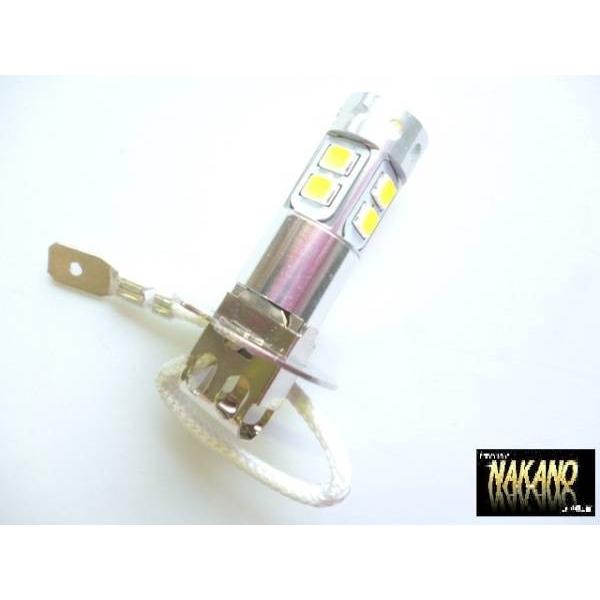 トラック用 LED H3バルブ NEO 12V/24V共用 ホワイト 雨天時や積雪時に効果抜群 フォグランプに 明るい イベント 鮮やかな光|truckshop-nakano|02