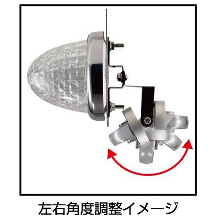 トラック用 LED レーザー ダウンライト 12/24/48Ｖ共用 広範囲照射 軽トラ〜軽トラ〜大型トラックまで使用可能｜truckshop-nakano｜04