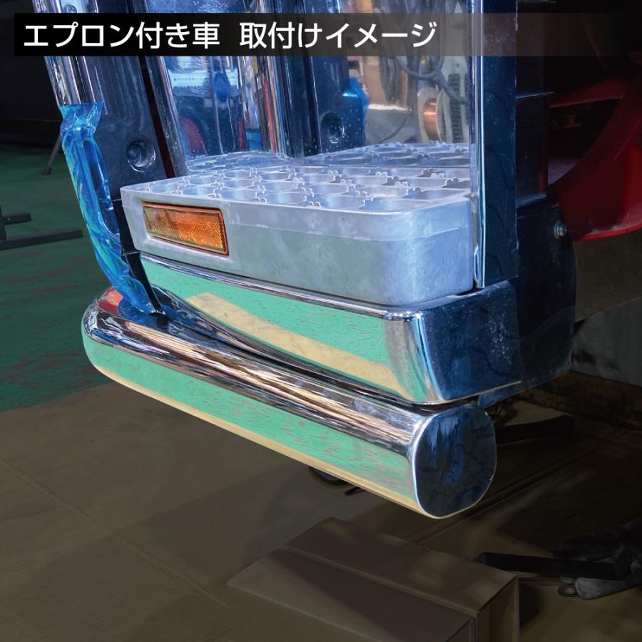 トラック用 パイプバンパー 8角70mm 3分割タイプ 17スーパー トラック用 パイプバンパー 8角70mm 3分割タイプ 17スーパー