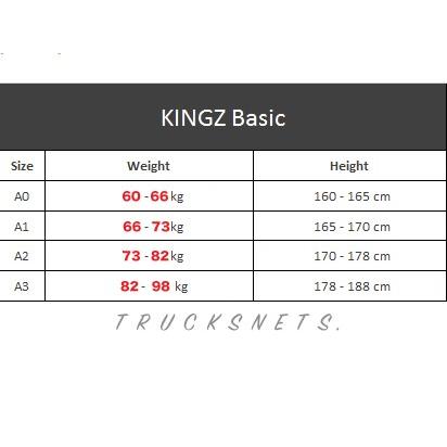 ブラジリアン柔術 KINGZ キングズ The ONE ザ・ワン 青色 A0・A1・A2 