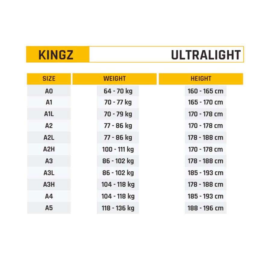 ブラジリアン柔術 KINGZ キングズ ウルトラライト 2.0 2023バージョン