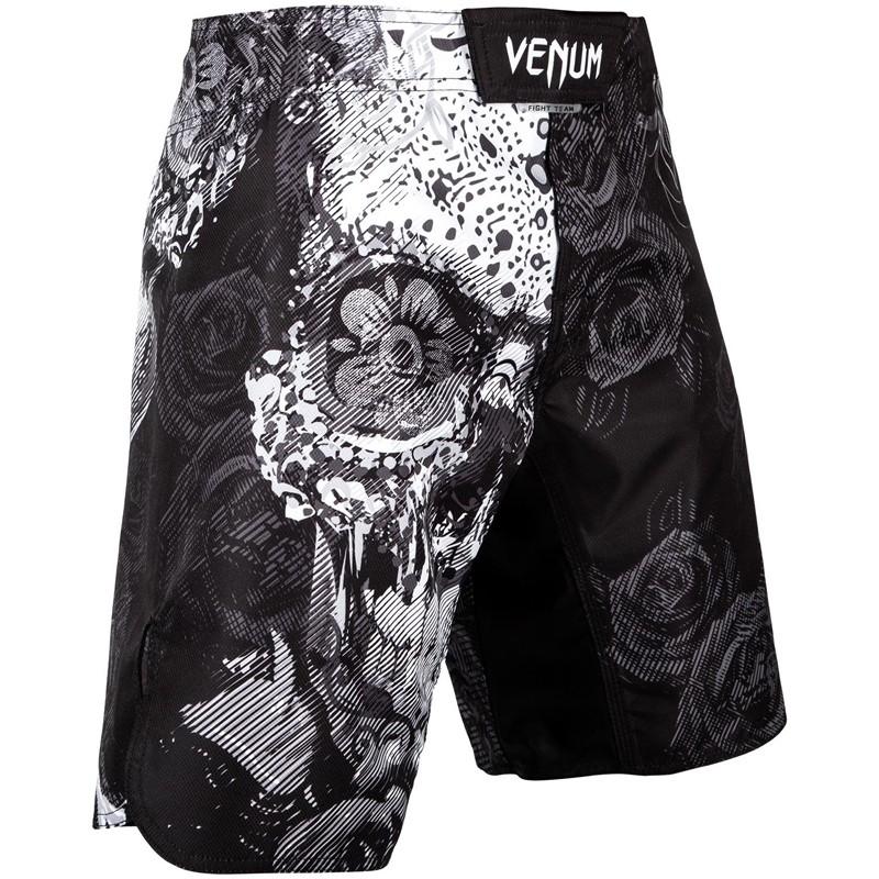 ファイトショーツ Venumベノム SANTA MUERTE 3.0 黒 サイズ XS S M L グラップリング 総合格闘技 柔術 ヴェヌムの画像