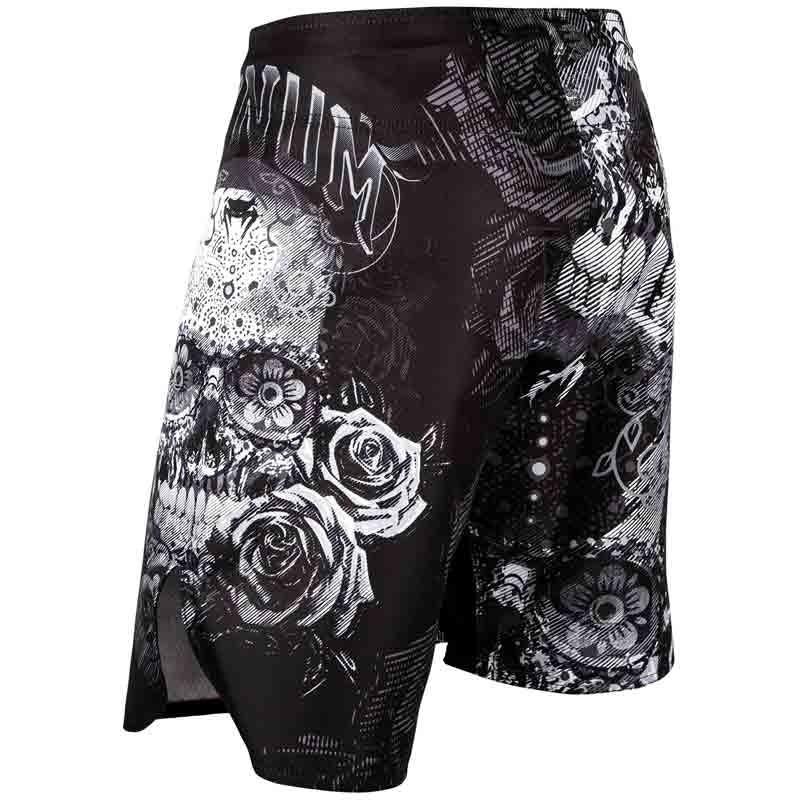 ファイトショーツ Venumベノム SANTA MUERTE 3.0 黒 サイズ XS S M L グラップリング 総合格闘技 柔術 ヴェヌムの画像