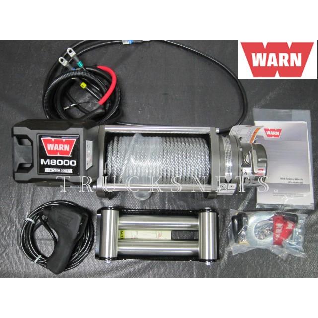 Warn ウォーン 電動ウインチ M8 M8000 8000ポンド ウオーン Warn Winch M8 Trucks 通販 Yahoo ショッピング