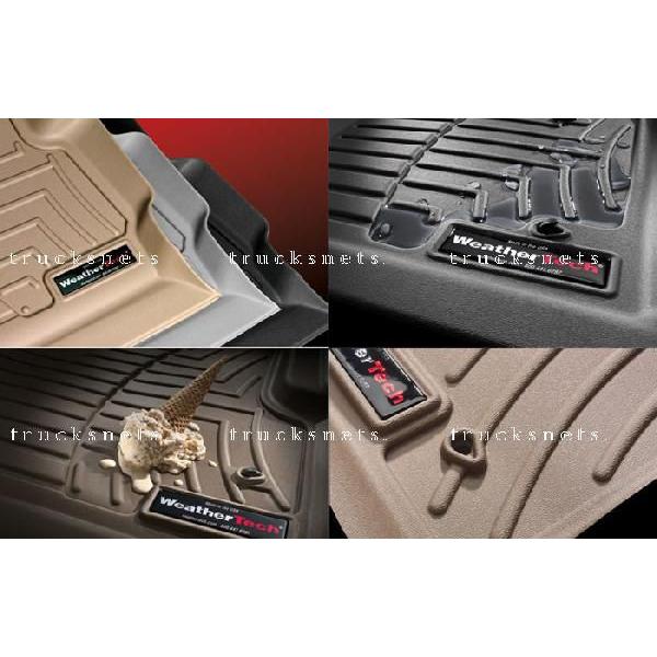 トヨタ セコイア 2008年〜2011年 WeatheTech フロアマット グレー 