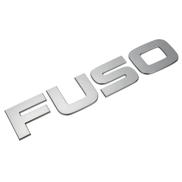 三菱ふそう純正 汎用 エンブレム FUSO シルバー スーパーグレート