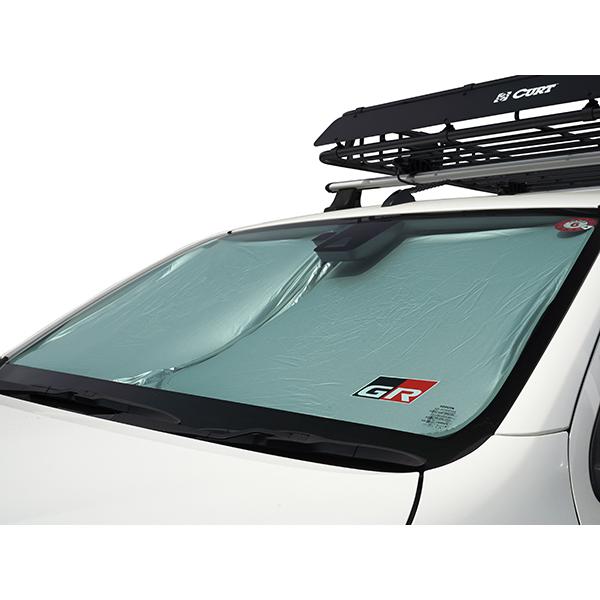 ハイラックス GRサンシェード × 収納トレイ セット トヨタ純正 GR SPORT フロント サンシェード フロントガラス 収納袋付