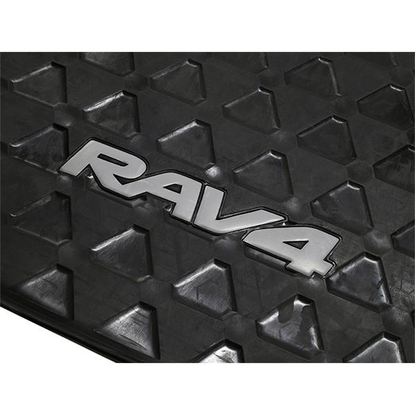 豪州トヨタ純正 RAV4 50系 RAV4ロゴ ラバーラゲッジマット オール