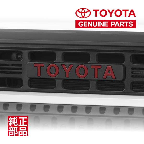 トヨタ純正 海外仕様 TOYOTA グリルエンブレム レッド PC401-0K04Q
