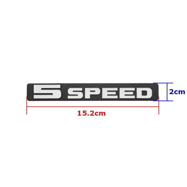 スズキ純正 海外仕様 5SPEED サイド リア エンブレム 77841-81002