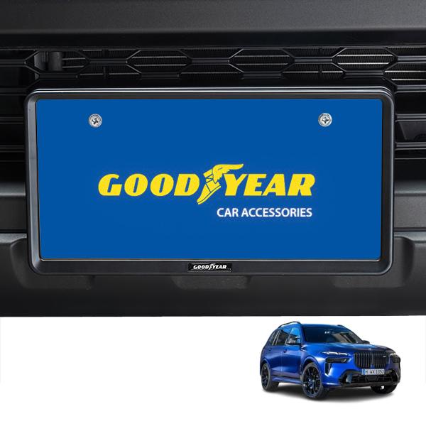 GOODYEAR正規品 新基準対応 ナンバーフレーム ライセンスフレーム