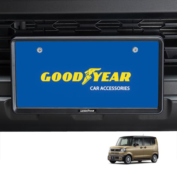 GOODYEAR正規品 新基準対応 ナンバーフレーム ライセンスフレーム