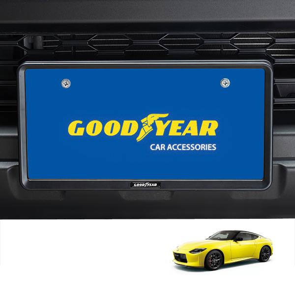 GOODYEAR正規品 新基準対応 ナンバーフレーム ライセンスフレーム